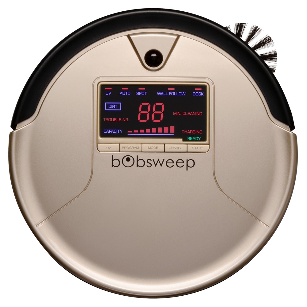 bObsweep PetHair Robotic Vacuum Cleaner and Mop - Champagne