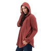 Old Ranch Brands Women's River Oversized Fleece Zip Hoodie - 3 of 4