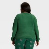 Women's Dalmatian Holiday Matching Family Sweater - Wondershop™ Green - 2 of 4