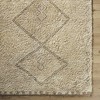Hauteloom Yurem Wool Living Room, Bedroom Area Rug - Bohemian, Transitional - High Pile - 4 of 4