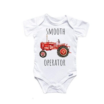 Farm Tractor Onesie® Baby Boy Girl Clothes Infant Bodysuit Funny Cute Newborn GS1