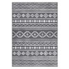 Washable Rug Modern Geometric Area Rug, Soft Living Room Rug Boho Rug Floor Carpet Indoor Home Decor for Bedroom Home Office - 2 of 4