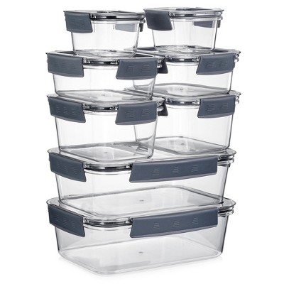 Sorbus 16 Piece Airtight Food Storage Containers with Lids - BPA Free, Keeps Food Fresh, Leak Proof, Store Leftovers, Meal Prep