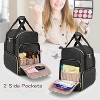 Makeup Backpack with 3 Removable Cases and 1 Makeup Brush Bag, Large Makeup Bag Cosmetic Bag with Multiple Storage Sections - 4 of 4