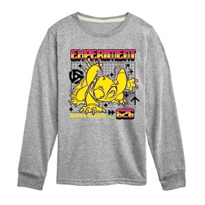 Boys' - Disney - Lilo & Stitch Long Sleeve Graphic T-Shirt - 1 of 4