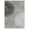Modern Abstract Area Rug, Washable Low Pile Rug Non Slip Non Shedding Rug, Soft Floor Carpet Foldable Thin Rug for Bedroom Living Room - 2 of 4