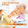 Babyluv"Portable Baby Milk Warmer with 5 Temperature Settings & Fast Car Adapter for Travel & Outdoors"Orange - 4 of 4