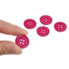 Unique Bargains Sewing Resin Round Flat 4-Hole Replacement Craft Buttons 20 Pcs - 4 of 4