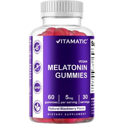 Melatonin 5 mg 60 Vegan Gummies