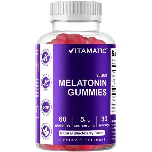 Melatonin 5 mg 60 Vegan Gummies - 1 of 4