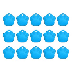Unique Bargains Aluminum Stamping Blank Tags for Necklace Bracelet Making 15 Pcs - 1 of 4