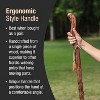 Brazos Handcrafted Wood Walking Stick, Twisted Oak, Ergonomic Style Handle, for Men & Women, Made in The USA - 4 of 4