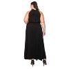 L I V D Women's Alexis Halter Neck Maxi Dress - 3 of 3