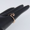 Ocean Wave Ring Surf Design Rose Gold Sterling Silver Women Ginger Lyne Collection - 3 of 4