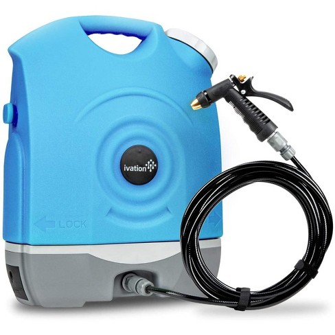 Ivation Multipurpose Portable Spray Washer w/Water Tank Built in Rechargeable