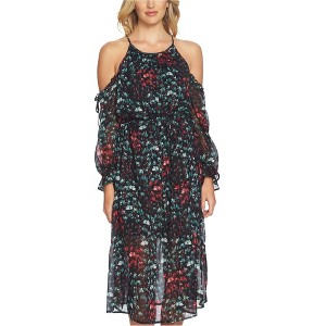 1.STATE Womens Floral A-line Dress - 1 of 1
