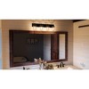 Urban Ambiance Luxury Modern Farmhouse Industrial Bath Fixture,  8-5/8"H x 30-1/4"W,  Olde Bronze Finish, UHP2145 - 2 of 4