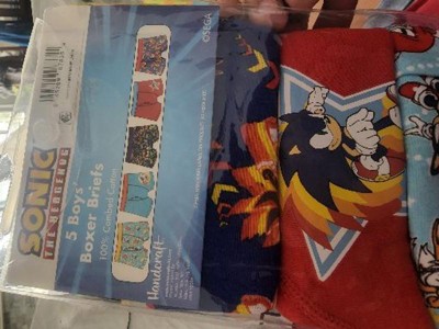 Sega Boys' Sonic the Hedgehog 5pk Underwear - 8 5 ct