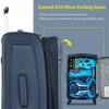 3 PCS Expandable Luggage Set, Softside Lightweight Spinner Suitcase with TSA Lock-ModernLuxe - 4 of 4