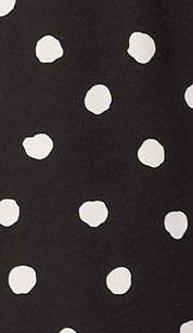 black-polka dot