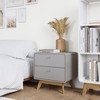 Ren Home Leva 2 Drawer Nightstand - image 4 of 4