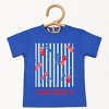 The Juniper Shop America Cherries Stripe Toddler Short Sleeve Tee - 2 of 4