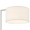 360 Lighting Colby Modern Coastal 61" Tall Standing Floor Lamps Set of 2 Lights Downbridge Task Silver Metal Brushed Nickel Finish Living Room Bedroom - 3 of 4
