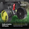 Sun Joe Electric Garden Tiller and Cultivator, Steel Tines, 13.5 Amp, 16 Inch, Black - Heavy Duty Gardening Machine and Equipment for Lawn, Yard, and - 4 of 4