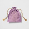 Velvet Drawstring Closure Pouch Messenger Bag - Spritz™ - 3 of 3