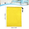 Unique Bargains Tear-Resistant Polyester Traveling Laundry Bag with Drawstring 2 Pcs - 2 of 4