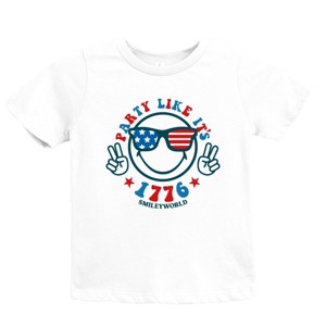 The Juniper Shop SmileyWorld Party Like It's 1776 Youth Short Sleeve Tee - 1 of 4