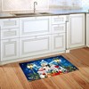 Briarwood Lane Winter Christmas Doormat 30x18 Indoor Outdoor Singing Snowmen For Christmas Doormat - 4 of 4