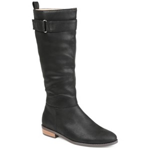 Journee Collection Womens Lelanni Stacked Heel Knee High Boots - 1 of 4