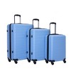 Whisen 3-Piece Set(20/24/28 in.) Hardshell ABS Lightweight Suitcase Suitcase Luggage Sets with TSA Lock and Two Hooks - 2 of 4