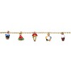 Guili Charming 14K Gold Plated Kids Bracelet with Multi-Charms – A Fun and Stylish Accessory for Little Ones - 2 of 3