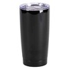 Dicksons SSTUMB-124 Black 20 Ounces Stainless Steel Travel Tumbler Mug with Lid, Give Effort Overcome Challenges - 2 of 2