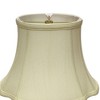 Vynxaria Slant Inverted Corner Oval Softback Lampshades, 11"x19"x12.5" Egg with Washer Fitter - 3 of 4