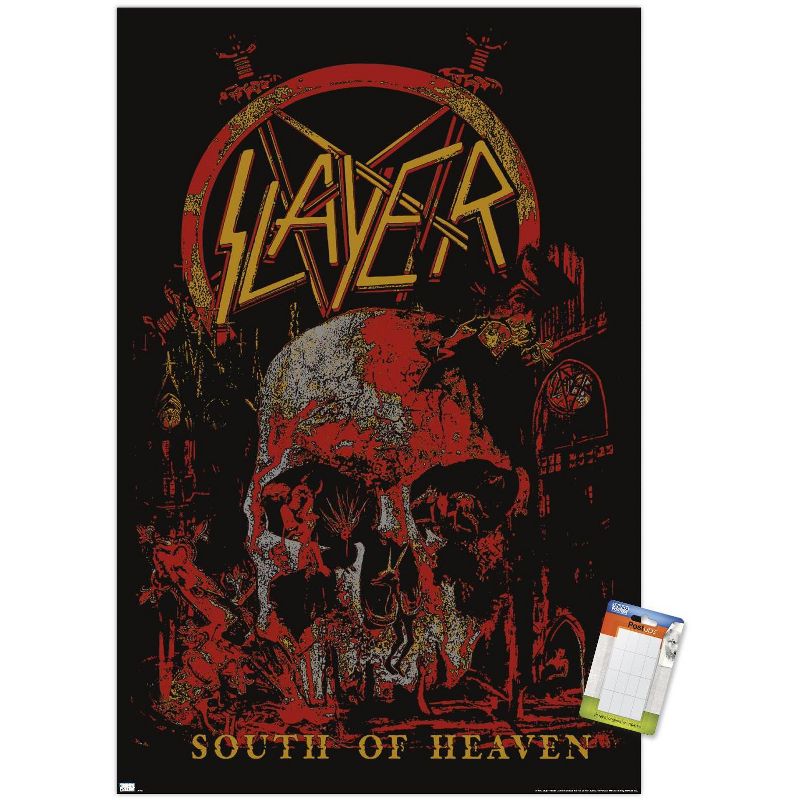 Trends International Slayer - South Of Heaven Unframed Wall Poster Prints, 1 of 7