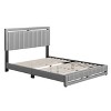 Sloan Vertical Stitched Upholstered Platform Bed - Eco Dream - 2 of 4