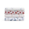 Poppy & Fritz Twin Extra Long Sheet Set Strawberry Picnic Pink - 3 of 4