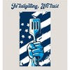 "In Tailgating We Trust" American Flag And Spatula Adult Long Sleeve Hoodie - 2 of 2