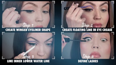 Nyx Professional Rise Fl Makeup Oz Black Lift : 0.33 The - On Mascara Target Volume