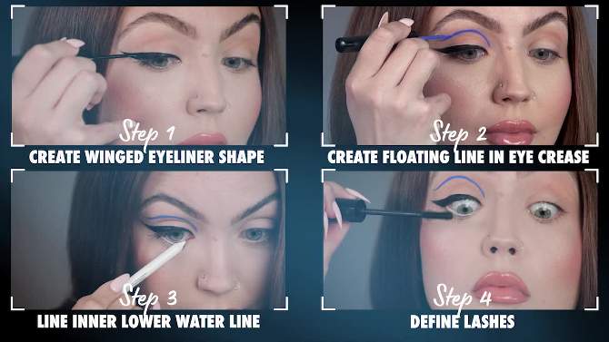 NYX Professional Makeup Epic Wear Liquid Liner Long-Lasting Waterproof Eyeliner - 0.12 fl oz, 2 of 11, play video
