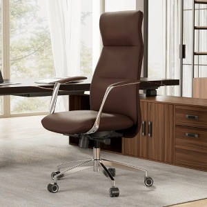 EUREKA ERGONOMIC ROYAL - SLIM, Silicone Leather Executive Office Chair - 1 of 4