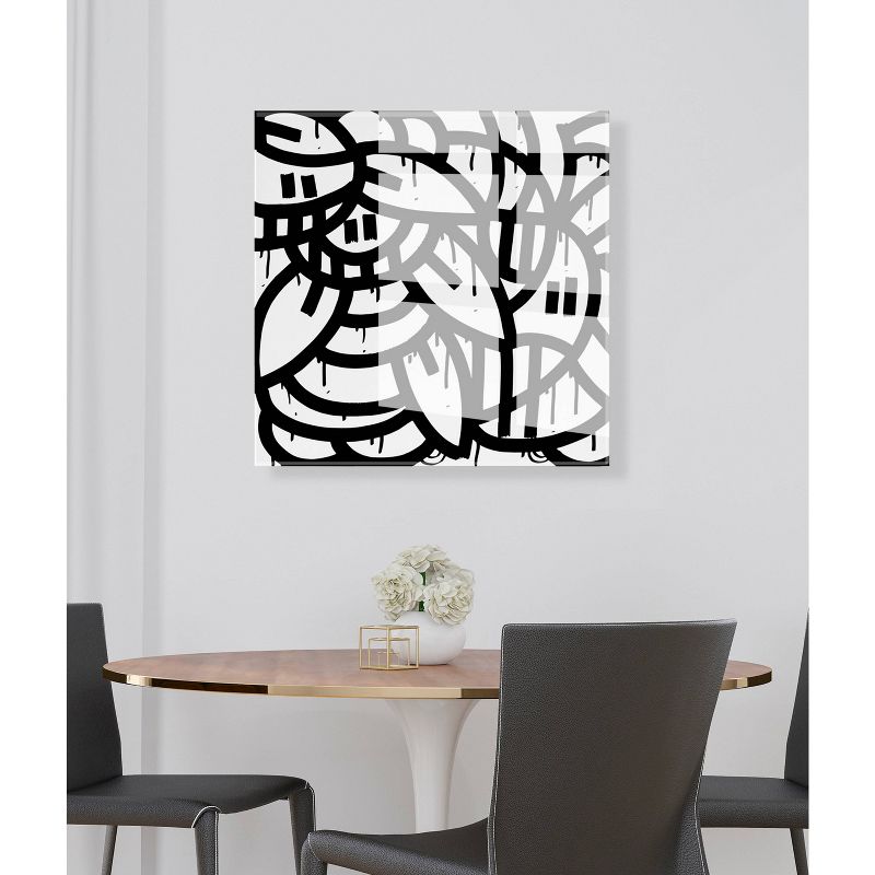 23&#34; x 23&#34; It Still Don&#39;t Matter if You&#39;re Black or White by Arm of Casso Unframed Wall Canvas - Kate &#38; Laurel All Things Decor, 6 of 8