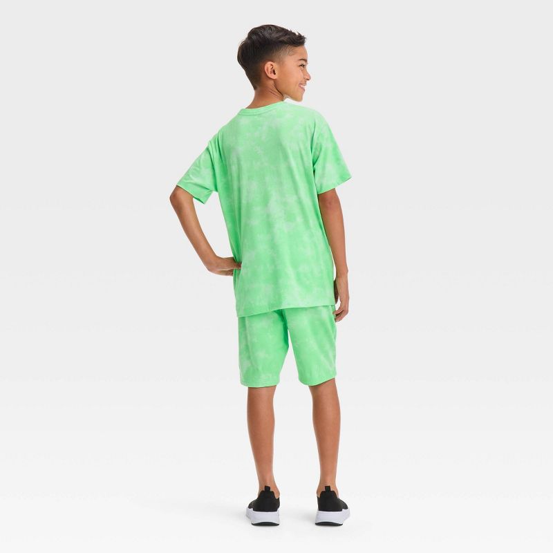 Boys&#39; Minecraft Mineral Top and Bottom Set - Green, 2 of 4
