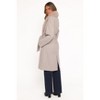 Nina Fur Collar Tie Waist Coat - 3 of 4