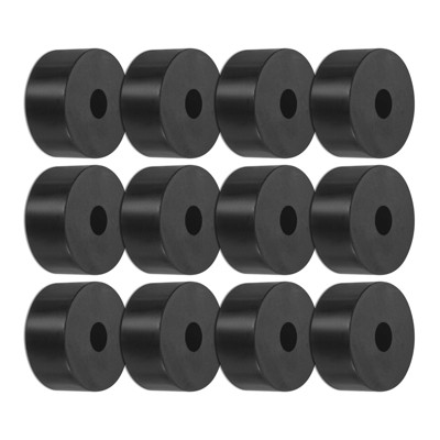 Unique Bargains Mechanical Anti-Vibration Durable Multipurpose Rubber Isolation Washers Black