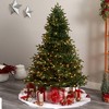 Nearly Natural 6-ft South Carolina Spruce Artificial Christmas Tree with 400 White Warm Lights and 1908 Bendable Branches - 4 of 4