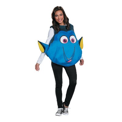 Fish Costume Adults, Halloween Finding Nemo Adult Dory Performance Costume